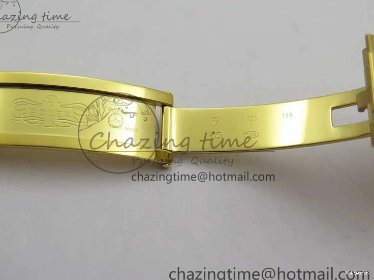 Best Diamonds 116518 Edition 904L Case Strap) SA4130 V4 1:1 Extra SS Noob Goid Plated on Strap Daytona Dial Rubber YG Black (Free 0521